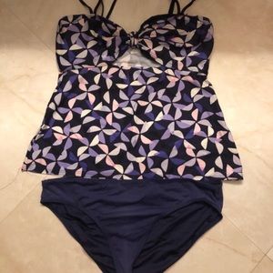 Kate spade woman tankini set size xlarge